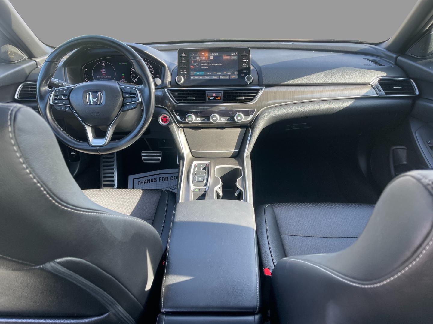 2020 Gray /Black Honda Accord Sport 2.0T (1HGCV2F39LA) with an 2.0L I4 DOHC 16V Turbo engine, 10 Speed Auto transmission, located at 11115 Chardon Rd. , Chardon, OH, 44024, (440) 214-9705, 41.580246, -81.241943 - Photo#41
